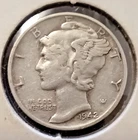 1942 10C Mercury Dime