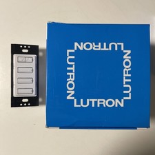 Lutron Homeworks QS HQWD-H3BSRL-WH, Wired See Touch Keypad, 24-36 V 30mA  