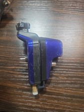 Blue Rotary Tattoo Machine Gun with RCA Power Connector