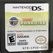 Pony Paradise Nintendo DS NDS Cartridge Only Loose