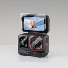 For Insta360 Ace Pro 2 Camera Protective Tempered Film Lens Screen Cover 1/2 Set