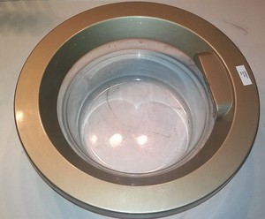 Tür Bullauge Glass 281587  SZ247946 passend für BAUKNECHT ÖKO WA 8410  WA 831