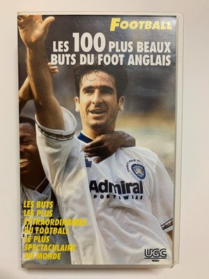 K7 VIDEO VHS DIE 100 SCHÖNSTEN TORE DES ENGLISCHEN FUSSBALLS - CANTONA