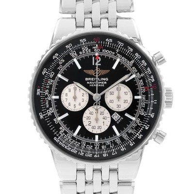 Breitling Navitimer Heritage A3535024/B554 43mm Steel Mens Watch Box Papers