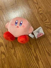 Nintendo Kirby Pink And Red Plush Mocchi-Mocchi- 7" 8" New With Tags NWT