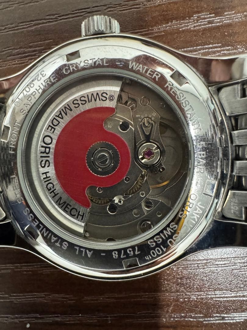 ORIS Classic Date Automatic Silver Dial Stainless… - image 3