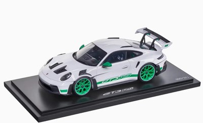 911 GT3 RSミニカー911台限定　1/18スケール　スパーク製 Spark 1/18 Porsche 911 992 GT3 RS Tribute White Green | eBay