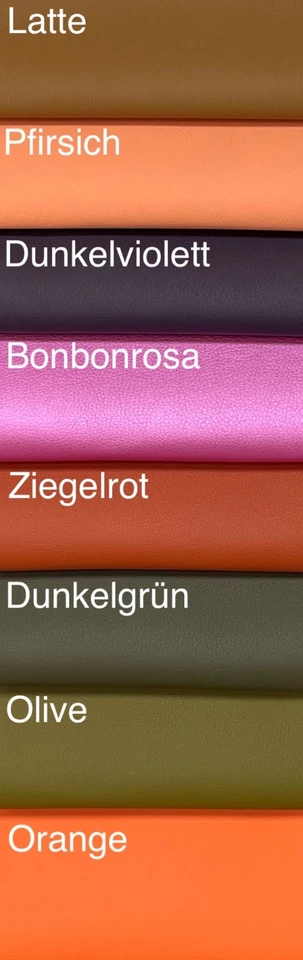 5m SOFT Glatt Kunstleder ÖkoLeder Polsterstoff MöbelStoff LederImitat Auto GTS - Bild 4 von 4