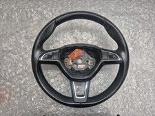 Skoda Fabia MK3 2014 - 2022 Multifunction Leather Steering Wheel 3V0419091L