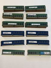 Lot of 91 - 4GB DDR4 Mixed Brand Desktop RAM PC4-2133 - TESTED