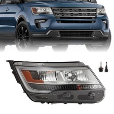 Headlight w/LED DRL For 2016-2019 Ford Explorer Limited/Platinum/XLT Right Side