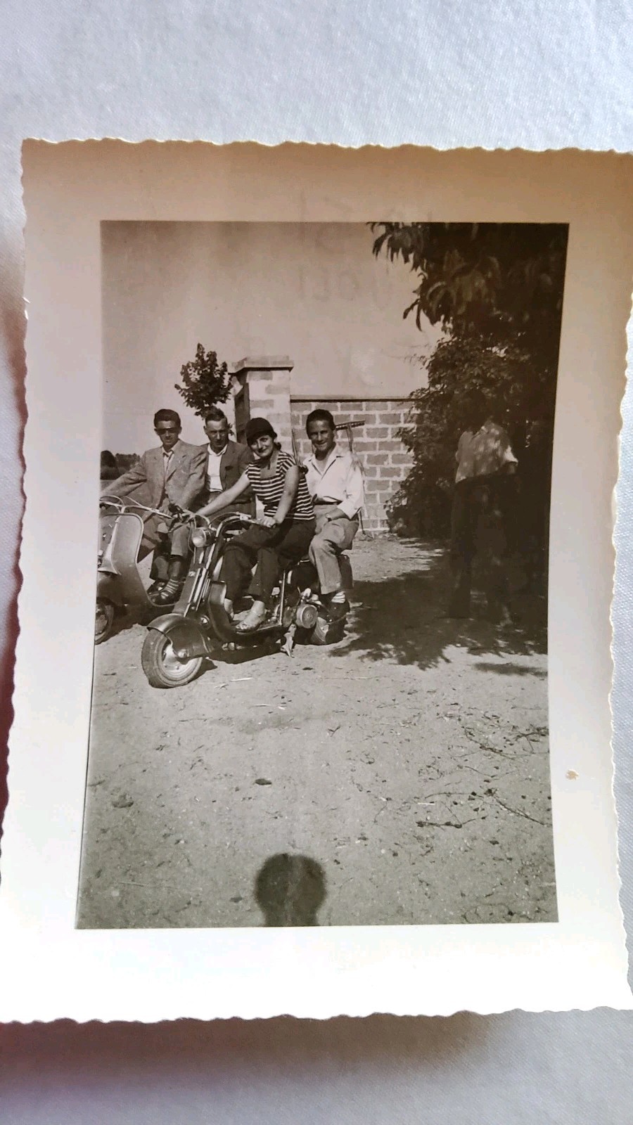 Rivoli 1951 - Vespa e Lambretta fotografia
