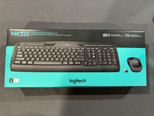 Logitech Wireless Desktop MK320 Cordless Keyboard  Mouse 920-002836 New Sealed