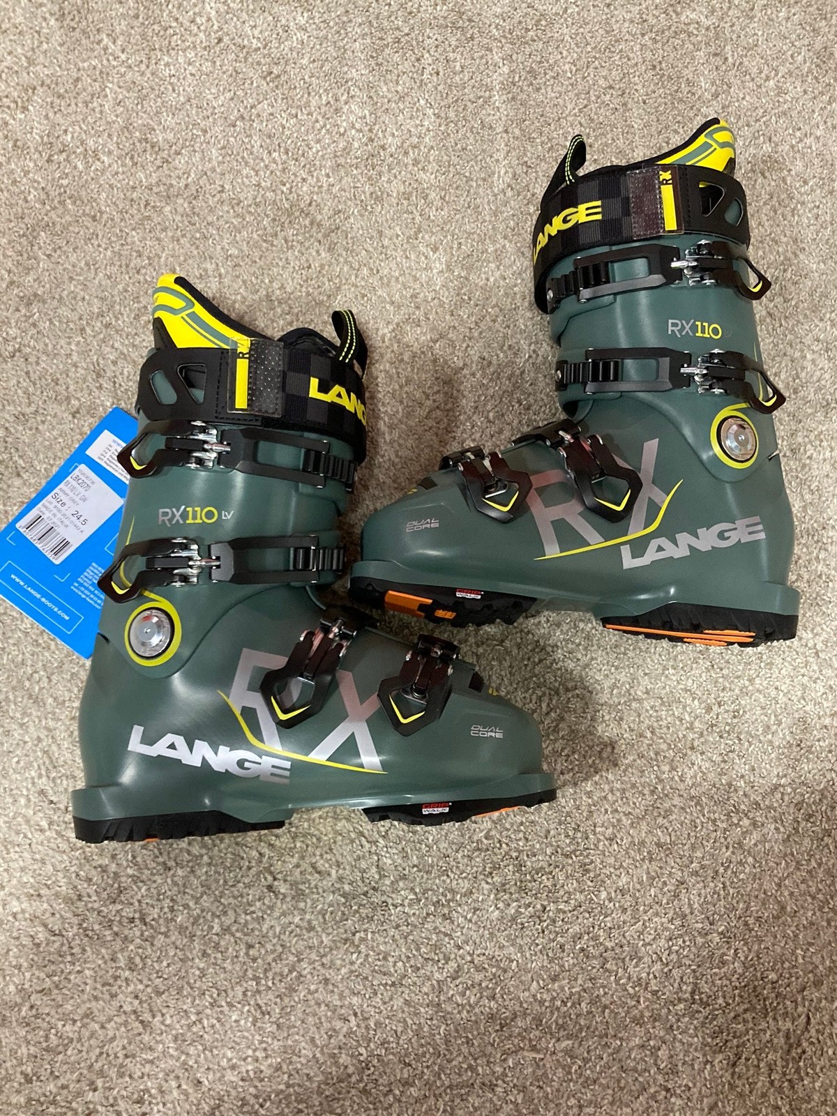 SALOMON Scarponi da sci uomo NUOVI LUNGHI RX 110 LV GW Mondo 24.5