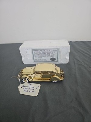 Signature Models 1936 Chrysler Airflow Gold Chrome