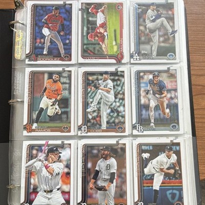 225 Topps MLB Trading Card Lot - Rodriguez, Ramos, Lowe, Alexander, Suarez