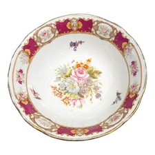 Limoges LB Porcelain Bowl France Handpainted 6.25"