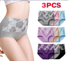 3x Cotton Leakproof Underwear for Women Incontinence Leak Proof Protective Pant