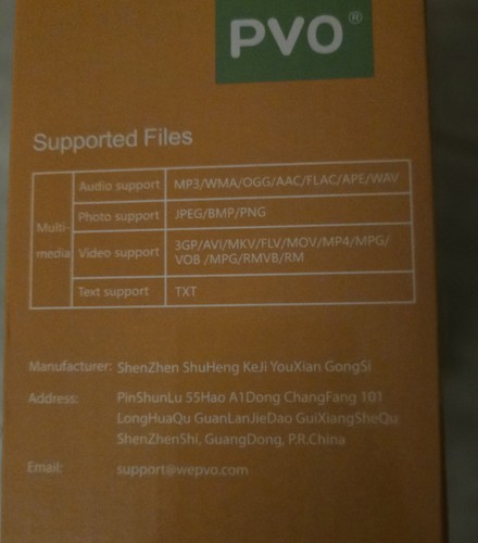 PVO Mini Projector Portable Outdoor Movie Multimedia Connection NIB - 第 2/3 張圖片