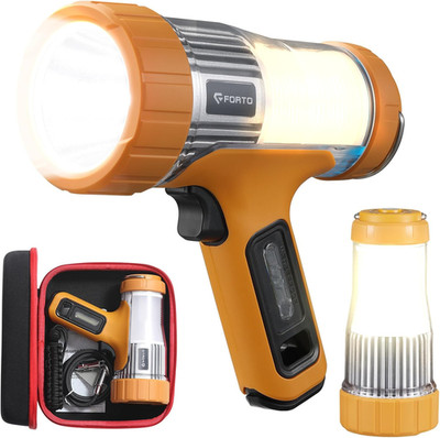 3000 Lumen Handheld Spotlight, 1400 Ft Range, Waterproof Rechargeable Flashlight