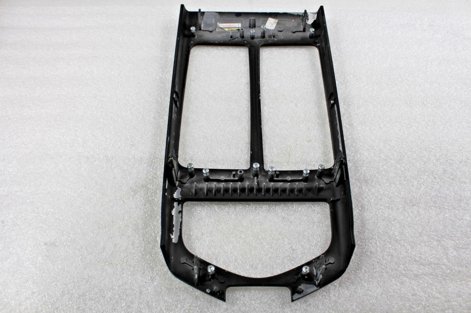 Maserati Ghibli, Center Console Bezel, Black, Scratches, Used, P/N 670071875