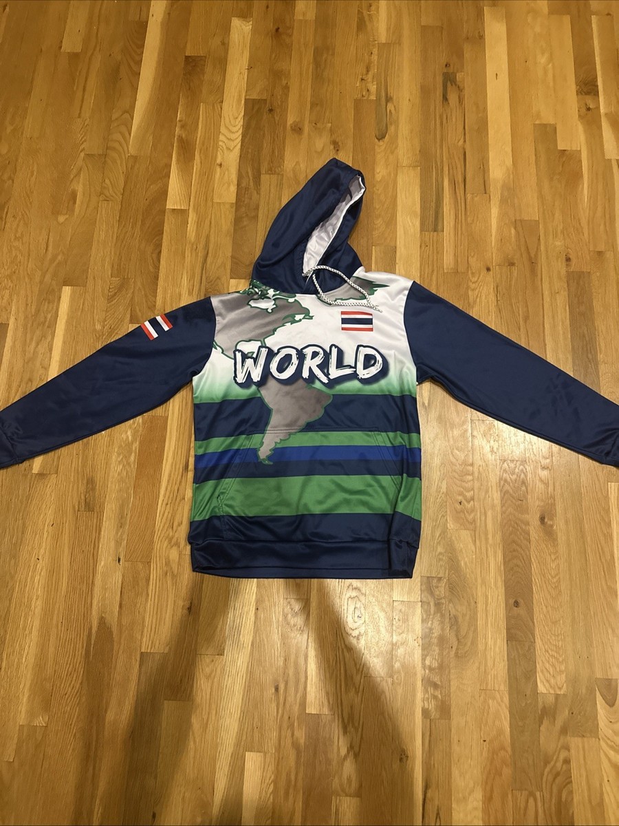 Chicano Hoodie - world graphics Size Small View 4