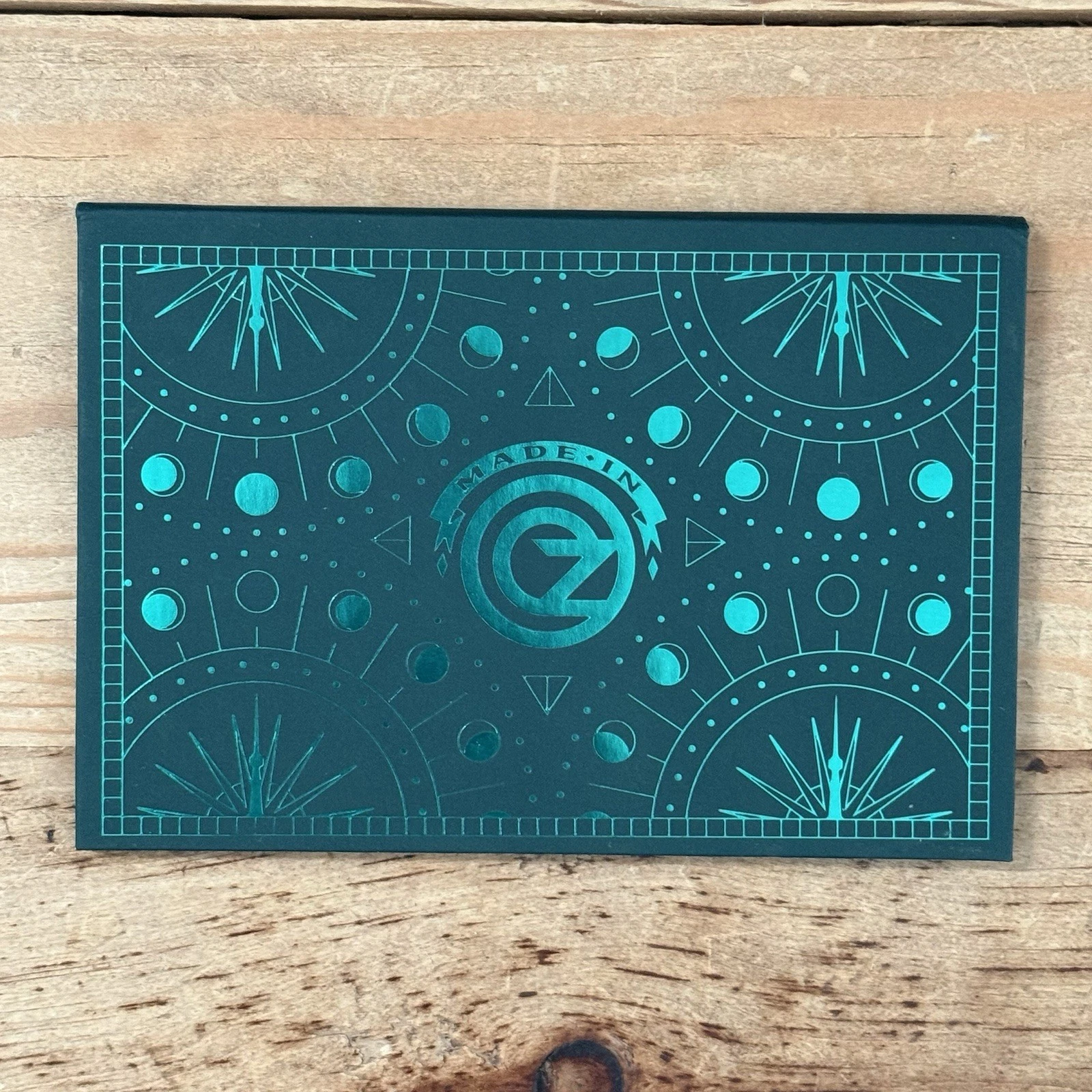 Limited Edition Starbucks WICKED Gold Metal Gift Card Keychain 2024 Loaded $50