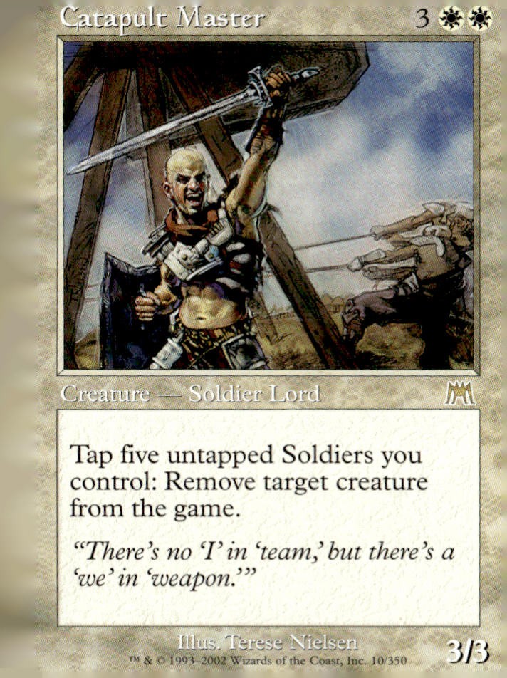 Onslaught #10 Catapult Master a