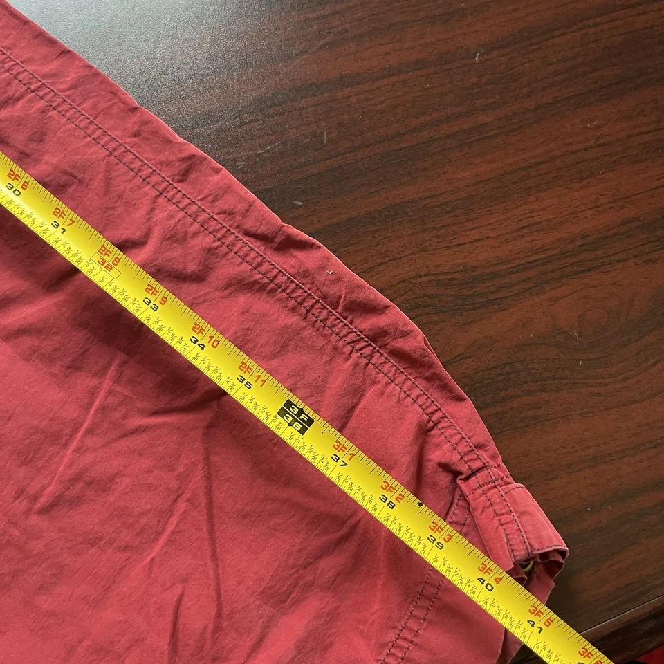 Pantalones de paracaidista vintage antiguos azul marino cargo Y2K descoloridos holgados cremallera de paracaídas 36x32 Foto 3 de 4