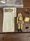 Vintage GI Joe Dusty with Rifle / Backpack Near Complete  1985 ARAH V1 Hasbro