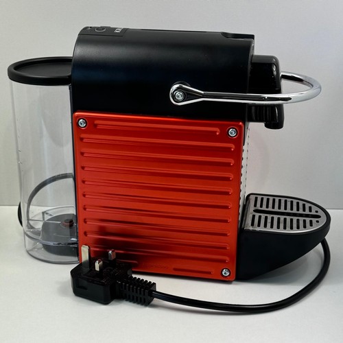 Krups Nespresso Pixie Kaffeemaschine elektrisch rot titan - gebraucht sehr gut