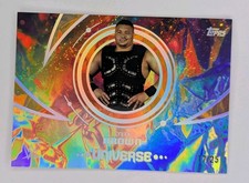 2025 Topps WWE Universe D'Lo Brown Legends /25