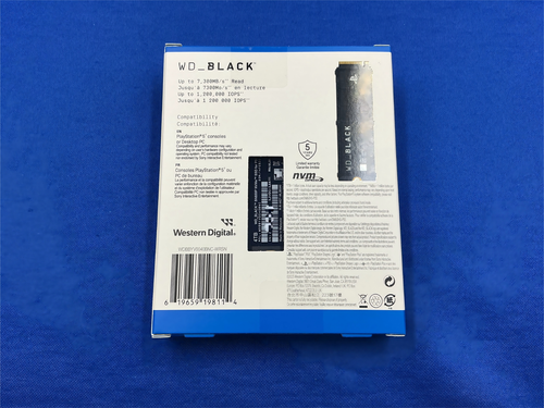 WD BLACK SN850P 4TB PCIe NVMe M.2 2280 Internal SSD w/Heatsink WDBBYV0040BNC New - Picture 1 of 7