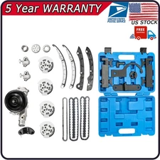 Water Oil Pump Timing Chain Cam Gear Tool Fit Land Rover LR4 Range Rover 5.0L