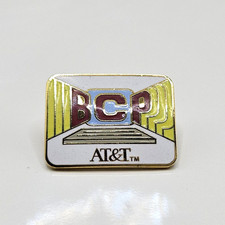 AT&T BCP Lapel Pin Metal Enamel 3/4"