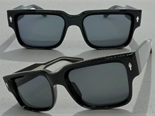 Mens Classic Vintage Retro Hardcore Biker Style SUNGLASSES Black Frame Dark Lens