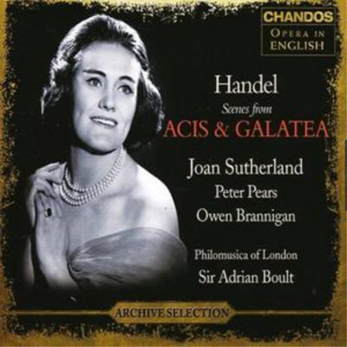 Philomusica of London Acis and Galatea (Boult, Sutherland, Pears) (CD) Album