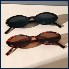 Vintage Small Oval Retro Sunglasses for Men and Women
