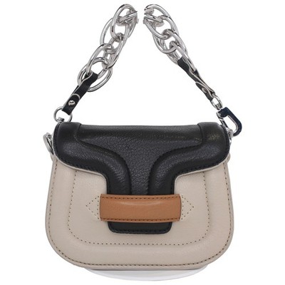 PIERRE HARDY Mini Leather Black Shoulder Bag Women's #KNB782