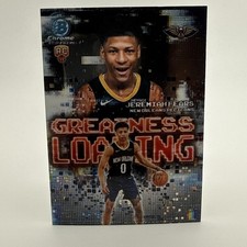 2025-26 Bowman Chrome Jeremiah Fears Greatness Looming RC Pelicans GL-7