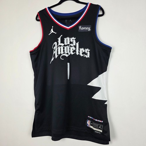 Nike Dri Fit NBA Los Angeles Clippers Statement Edition Custom Mens 48 Jersey