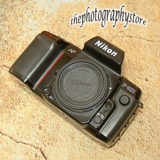 Classic Retro Nikon F-801 35mm Film Auto Focus SLR Camera Body + Batteries