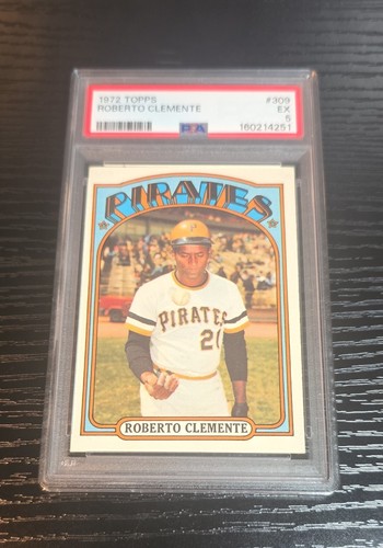 1972 Topps - Roberto Clemente #309 PSA 5