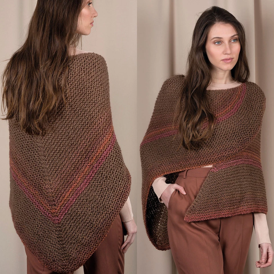 MELODY COLOR KATIA Wolle Farbverlauf 307 Gradient Merinowolle Bobbel Strickwolle - Bild 4 von 4