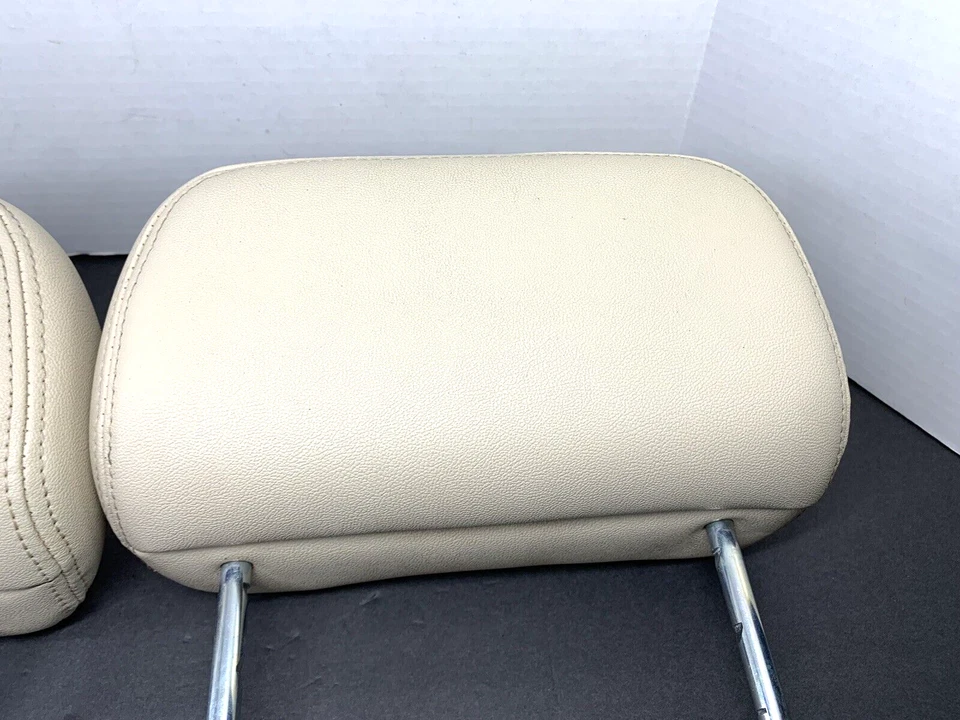 Кожаные подголовники заднего сиденья бежевые заводские для Lincoln MKX 2008-2010 годов выпуска от оригинального производителя🌹 - Изображение 3 из 3