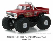 Greenlight 1:64 Kings of Crunch 1979 Ford F-250 Walkin' Tall Truck 49020-E