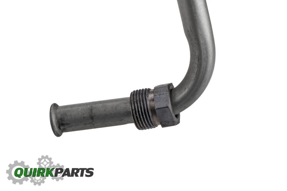 03-04 RAM 2500 3500 DIÉSEL TRANSMISIÓN ENFRIADOR DE ACEITE TUBO MOPAR GENUINO 52028918AE Foto 3 de 4