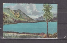 NEW ZEALAND, ROTORUA, THE BLUE LAKE, TIKITAPU, c1910 ppc., unused.