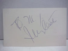 JERRY LESTER ACTOR AUTOGRAPH