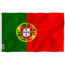Anley Fly Breeze 3x5 Foot Portugal Flag - Portuguese National Flags Polyester